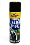 Черный лоск для шин Wet N Black Aerosol , 0.5 л.
